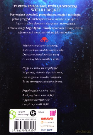 Saga Ognia i Wody (Tom 3) Mroczny przypływ - Jennifer Donnelly [KSIĄŻKA]