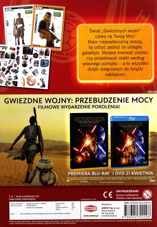 Star Wars. Kosmiczne wyklejanki (Gwiezdne Wojny) [KSIĄŻKA]