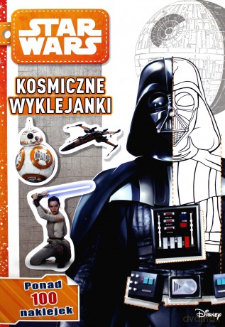 Star Wars. Kosmiczne wyklejanki (Gwiezdne Wojny) [KSIĄŻKA]