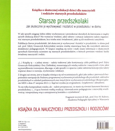 Starsze przedszkolaki - Edyta Gruszczyk-Kolczyńska [KSIĄŻKA]