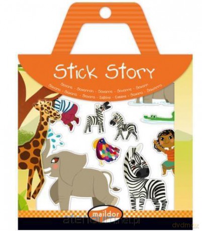 Stick Story zestaw naklejek Savanna