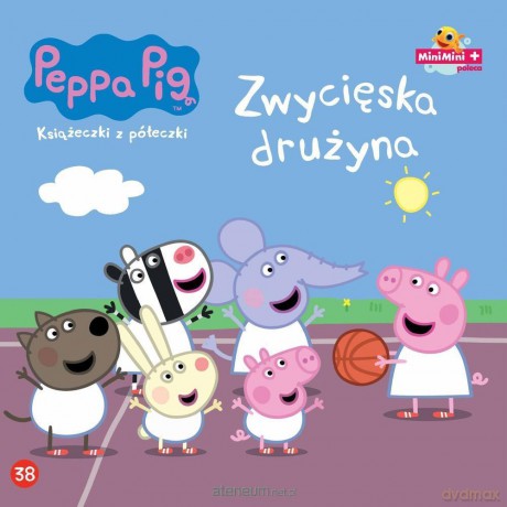 Świnka Peppa. Książeczki z półeczki 38 Zwycięska drużyna [KSIĄŻKA]