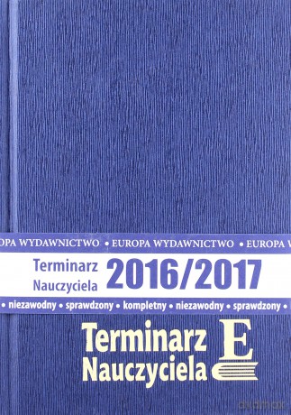 Terminarz Nauczyciela 2016/2017 [KALENDARZ]