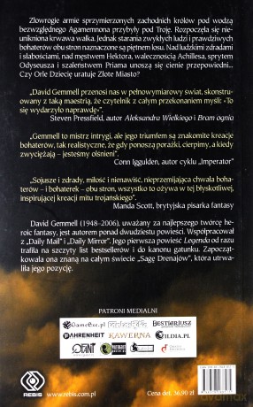 Troja (Tom 3) Upadek królów - David Gemmell [KSIĄŻKA]
