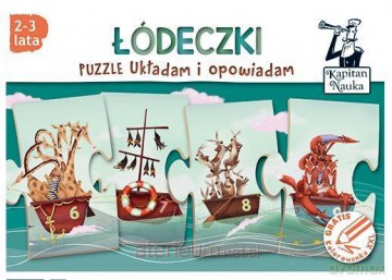 Układam i opowiadam Łódeczki [PUZZLE]
