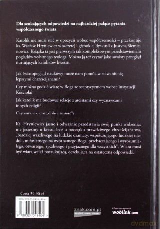 Wiara w oczekiwaniu - Wacław Hryniewicz, Justyna Siemienowicz [KSIĄŻKA]