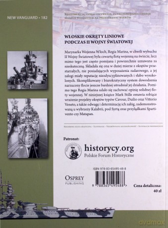 Włoskie okręty liniowe podczas II Wojny Światowej - Stille Mark [KSIĄŻKA]