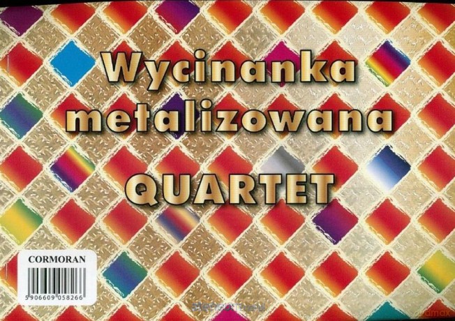 Wycinanka matalizowana A5 quartet