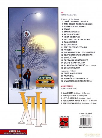 XIII (Tom 23) Wiadomość od Męczennika - Yves Sente, Youri Jigounov [KOMIKS]