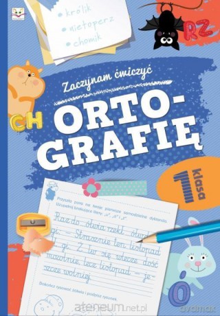 Zaczynam ćwiczyć ortografię kl. 1 [KSIĄŻKA]