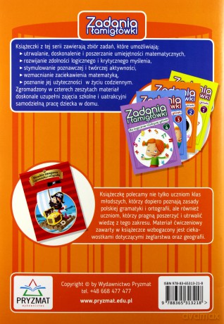 Zadania i łamigłówki cz. 2 - Jadwiga Dejko [KSIĄŻKA]