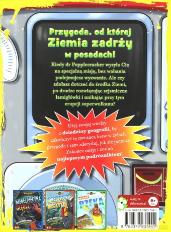 Zagadki geograficzne. Wyprawa do wnętrza ziemi! [KSIĄŻKA]