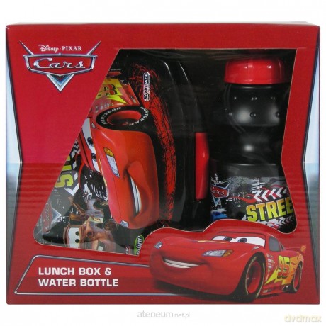 Zestaw śniadaniówka + bidon Cars 36