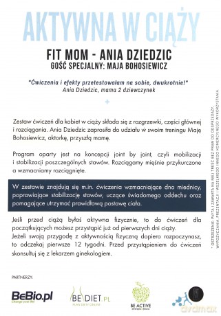 Aktywna w ciąży. Program treningowy dla kobiet w ciąży [DVD]