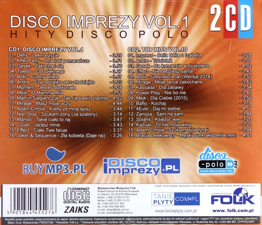 Disco Imprezy.PL vol. 1 [2CD]