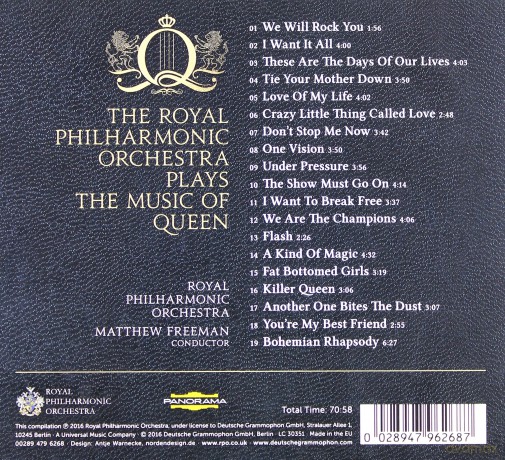 Symphonic Queen The Greatest Hits [CD]