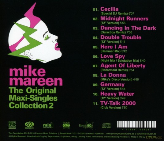 Mike Mareen: Original Maxi Singles collection 2 [CD]
