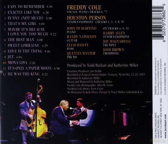 Freddy Cole: He Was The King [CD]