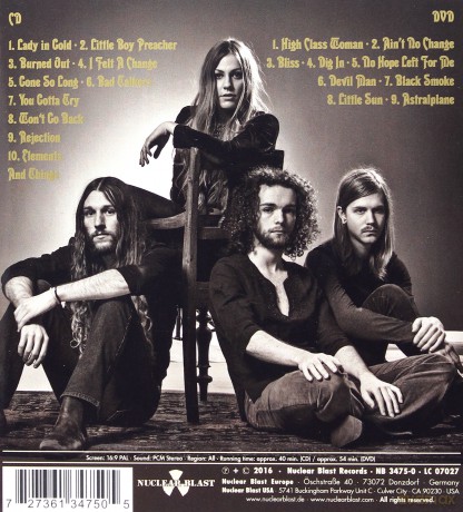 Blues Pills: Lady In Gold (Limited Edition) [CD]+[DVD]