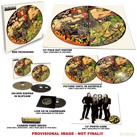 Blues Pills: Lady In Gold [BOX] [Winyl]+[DVD]+[2CD]