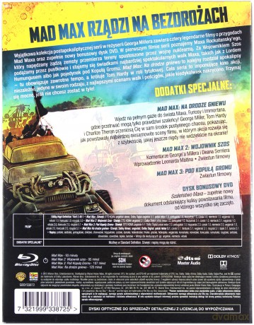 Mad Max - Antologia [4xBlu-Ray]+[DVD]