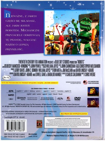 Roboty (booklet) [DVD]