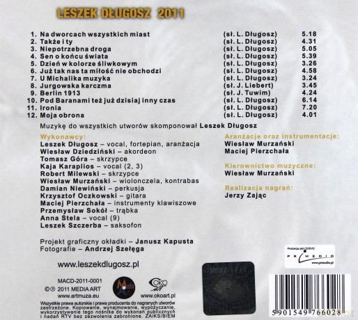 Leszek Długosz: 2011 [CD]