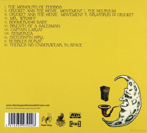 The Claypool Lennon Delirium: Monolith Of Phobos (digipack) [CD]