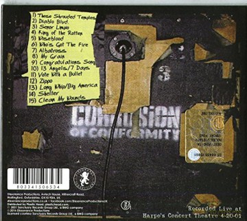 Corrosion Of Conformity: Live Volume (digipack) [CD]