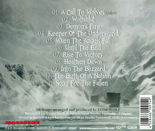 Lonewolf: The Heathen Dawn [CD]