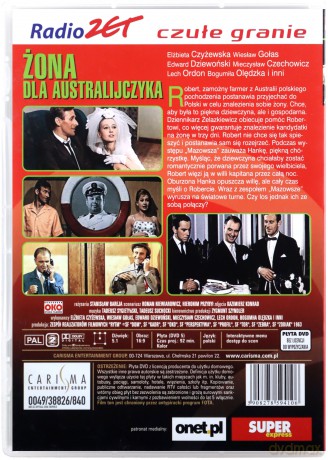 Żona dla Australijczyka [DVD]
