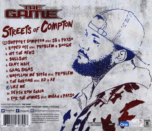 The Game: Streets of Compton [CD]