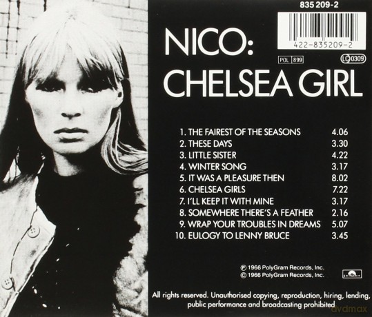 Nico: Chelsea Girl [CD]