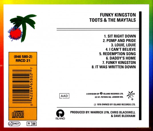 Toots And The Maytals: Funky Kingston [CD]