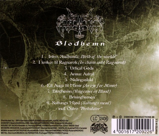 Enslaved: Blodhemn [CD]