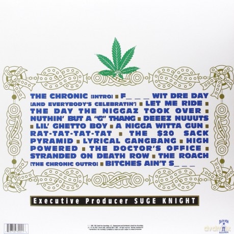 Dr. Dre: The Chronic (Explicit Version) [2xWinyl]