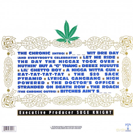 Dr. Dre: The Chronic (Explicit Version) [2xWinyl]
