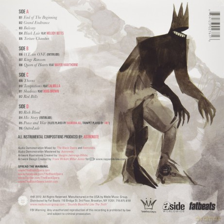 The Black Opera: Libretto: Of King Legend [2xWinyl]