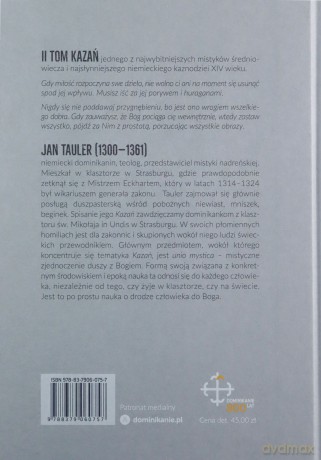 Kazania (Tom II) - Jan Tauler [KSIĄŻKA]