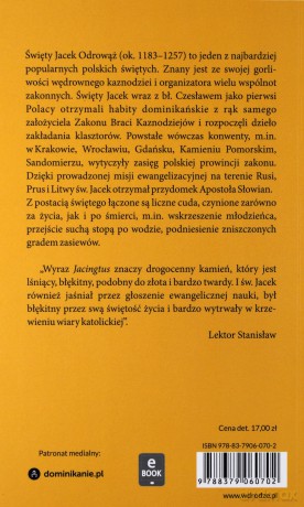 Święty Jacek Odrowąż - Jan Andrzej Spież [KSIĄŻKA]