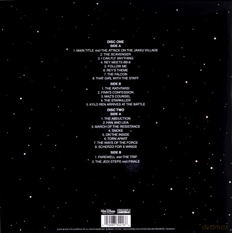 Star Wars: The Force Awakens soundtrack (Gwiezdne Wojny: Przebudzenie Mocy) (Limited) [2xWinyl]