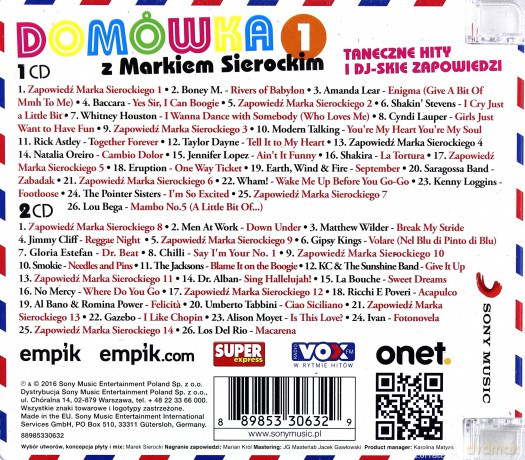 Domowka z Markiem Sierockim vol. 1 [2CD]