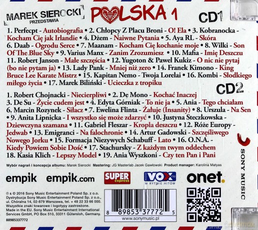Marek Sierocki Przedstawia: I love Polska 1 [2CD]