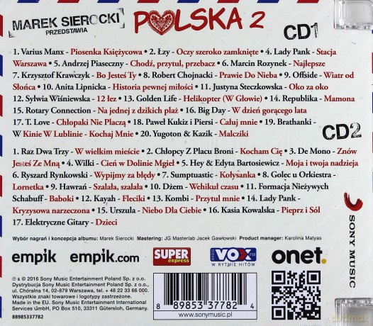 Marek Sierocki Przedstawia: I love Polska 2 [2CD]