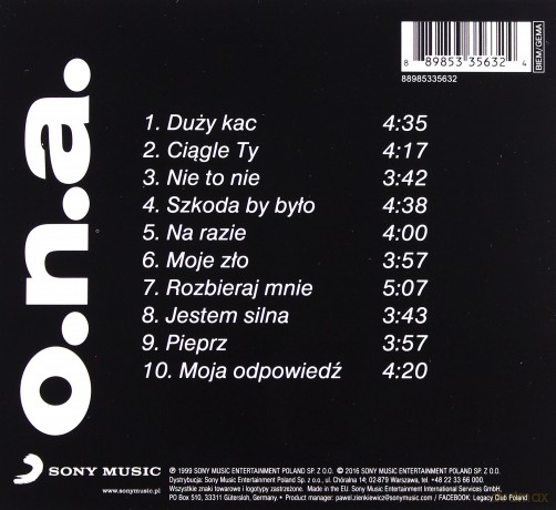 O.N.A.: Pieprz [CD]