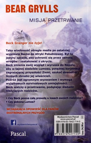 Instynkt śnieżnej pantery. Misja: przetrwanie - Bear Grylls [KSIĄŻKA]
