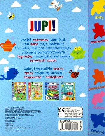 Ja i kolory. Książeczka z naklejkami [KSIĄŻKA]