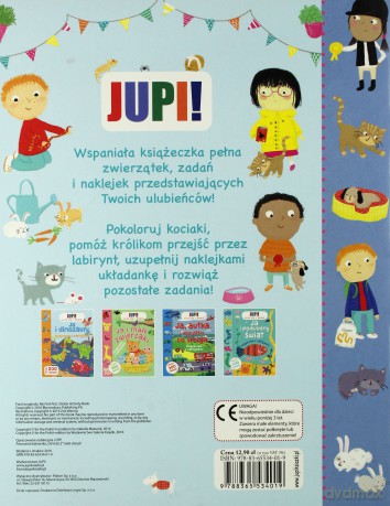 Ja i zwierzątka domowe. Książeczka z naklejkami [KSIĄŻKA]