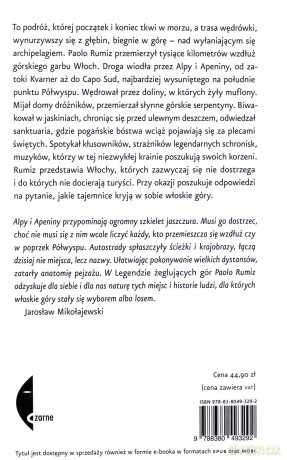Legenda żeglujących gór - Paolo Rumiz [KSIĄŻKA]
