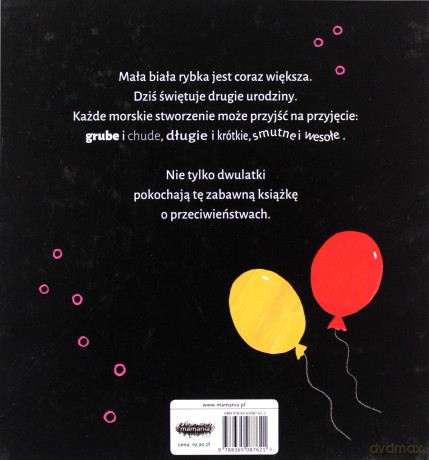 Mała biała rybka ma urodziny - Guido Van Genechten (twarda) [KSIĄŻKA]